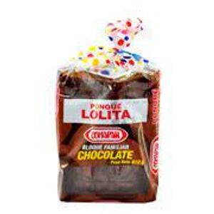Bloque Ponque Lolit Chocol*410 gr Comapan