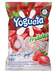 YOGUETA FRUTALES FRESA 24UND*360GR