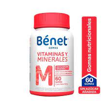 GOMAS  MULTIVITAM SIN AZUCAR BENET*150GR