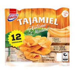 PLATANO MADURO TAJAMIEL x 25 GR * 12 UND