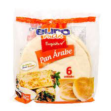 PAN ARABE INTEGRAL  EUROMAX  6UN x 300GR