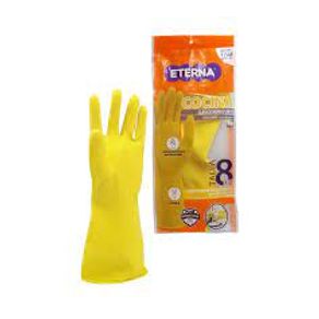 GUANTE AMARILLO TALLA 8 ETERNA