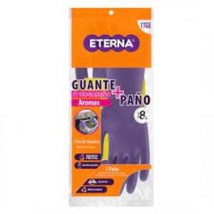 Guante Antibacterial Talla 8 Eterna