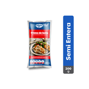 CREMA DE LECHE SEMI ENTERA ALPINA*200ML