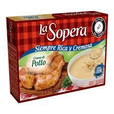 CREMA LA SOPERA CREMOSA POLLO 6P *90 GR