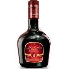 CREMA DE RON MEDELLIN 8 A OS  x 375ML