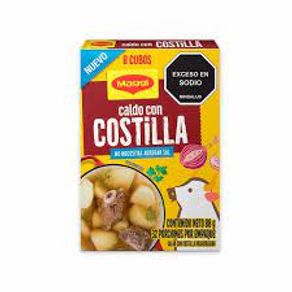 MAGGI CALDO COSTILLA CUBO X 8UND X 88 GR