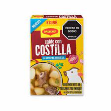 MAGGI CALDO COSTILLA CUBO X 8UND X 88 GR