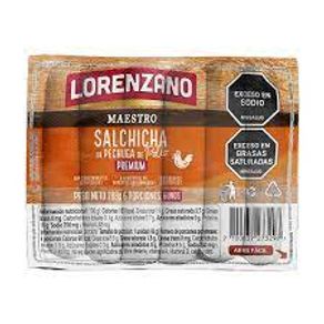 SALCHICH DE POLLO MAESTRO LORENZANO*288G