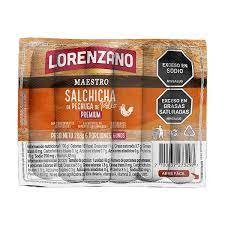 SALCHICH DE POLLO MAESTRO LORENZANO*288G