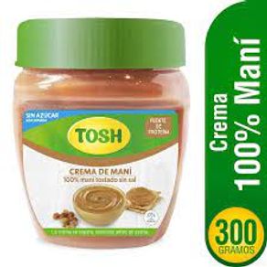 CREMA DE MANÍ TOSH X 300 GR