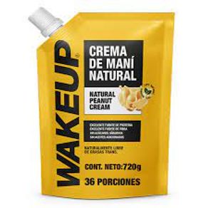 CREMA DE MANI NATURAL WAKEUP *720 GR