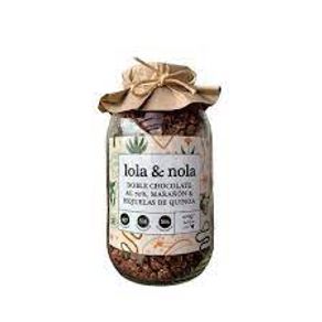 GRANOLA DOBL CHOCO 70% LOLA Y NOLA 360GR