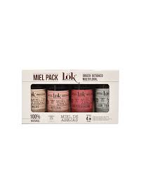 MIEL NATURAL PACK LOK 4 INFUSIONES *600G
