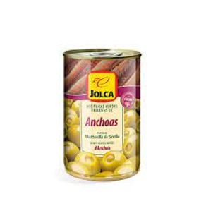 ACEITUNAS JOLCA RELLENAS DE ANCHOA*300GR