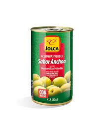 ACEITUNAS JOLCA VERDES ANCHOA*350GR