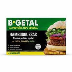HAMBURGUESA BGETAL PROTEINA 4 UND*400GR