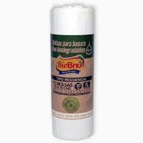 BOLSA BASURA EX BLANCA BIOBRIO ROL*10UN