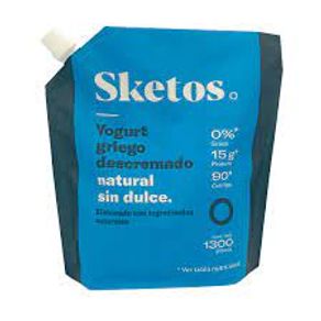 YOGURT GRIEGO DESCREMADO SKETOS*1300GR