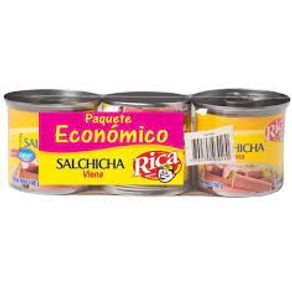 SALCHICHA VIENA RICA*3 UND