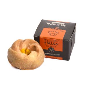 Muffin Natupet Pollito Carrot*90 gr