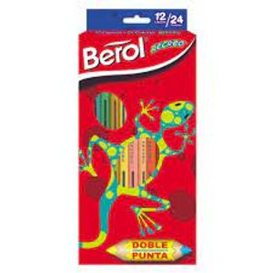 Colores Doble Punta Berol Recreo 12/24