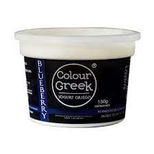 YOGUR COLOUR GREEK BLUE BERRY 150 g