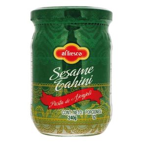 PASTA DE AJONJOLI TAHINI ALFRESCO X240GR