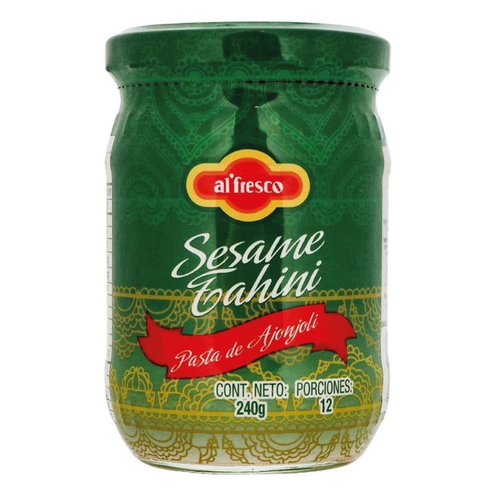 PASTA DE AJONJOLI TAHINI ALFRESCO X240GR