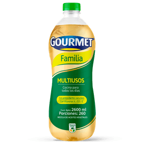 ACEITE GOURMET FAMILIA MULTIUSOS*2600ML