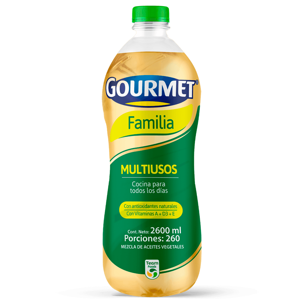 ACEITE GOURMET FAMILIA MULTIUSOS*2600ML