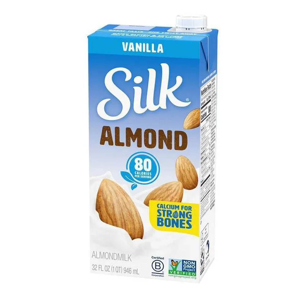 BEBIDA DE ALMENDRAS VAINILLA SILK*946 ML