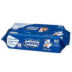 TOALLITAS WINNY AVENA Y MIEL x 80UND