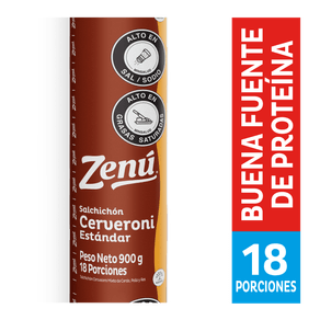 SALCHICHON CERVERONI ZENU x 900GR