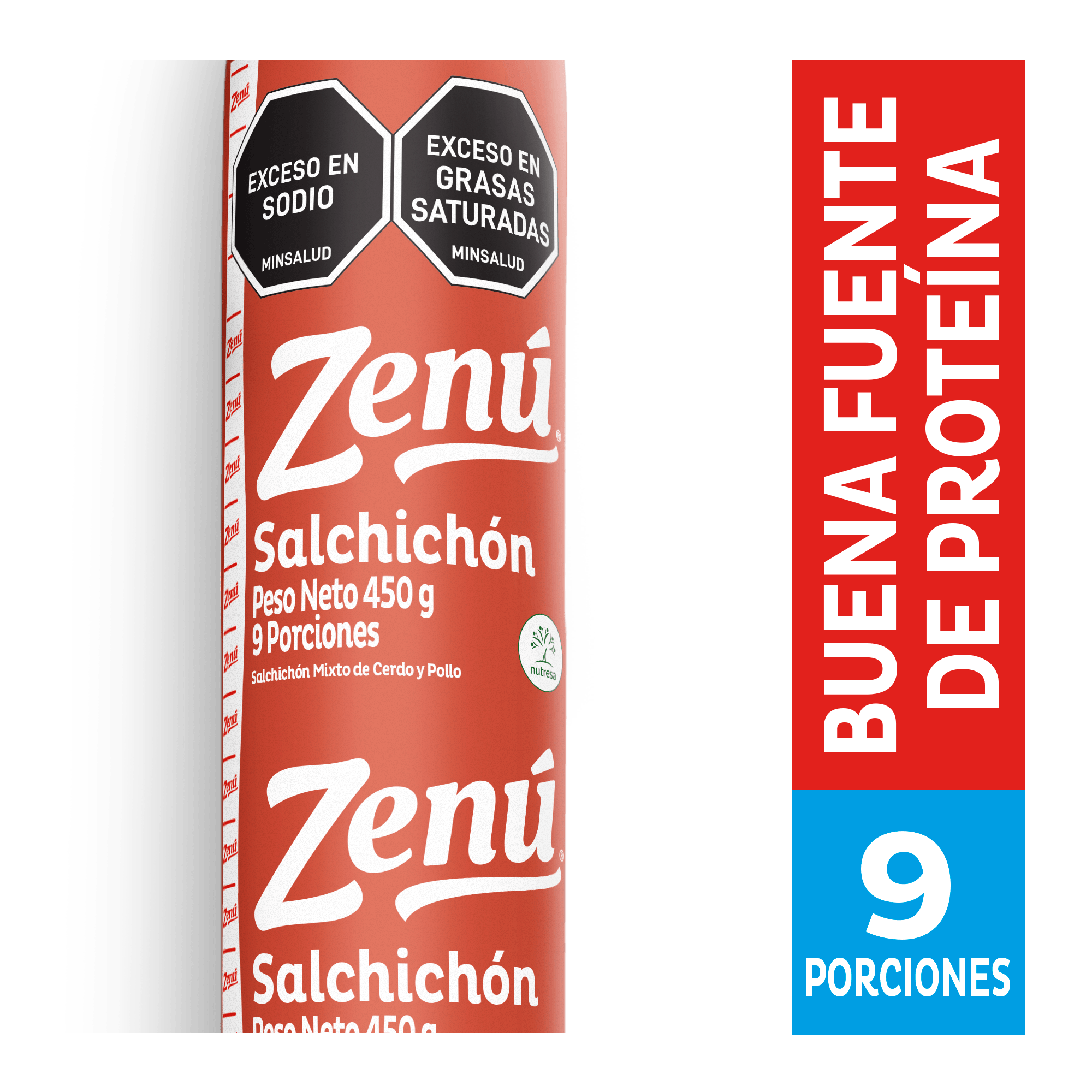 SALCHICHON TRADICION  ZENU*450GR