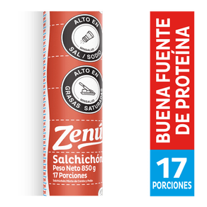 SALCHICHON TRADICION ZENU x 850 GR