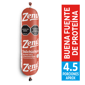 SALCHICHON TRADICIONAL ZENU*225GR