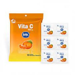 VITAMINA C MK MANDARINA x 12UND