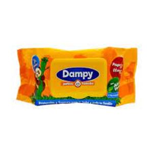 PAÑITOS HUMEDOS AMARILLO DAMPY x102 UND