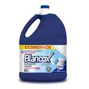 DETERGENTE LIQ ROPA BLANCA BLANCOX*3.8LT