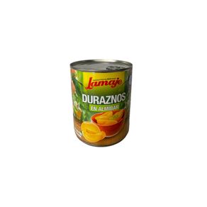 DURAZNOS EN ALMIBAR LAMAJE X 820 GR