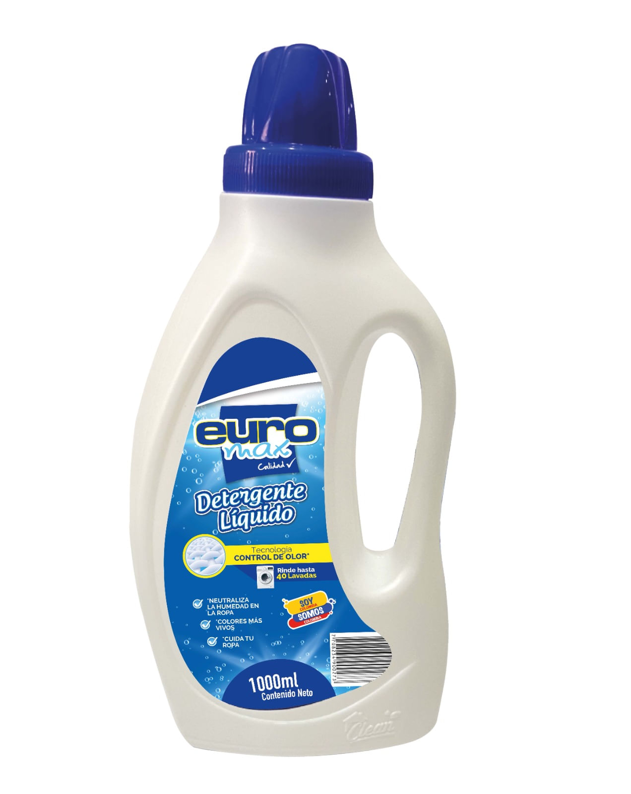 DETERGENTE LIQUIDO EUROMAX X 1000 ML