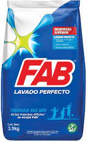 DETERGENTE FAB FLORAL*3.5KG