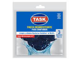 PASTILLA DESINFECTANTE PARA BAÑO TASK X3