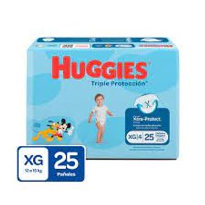 PAÑAL HUGGIES TRI PRO XG X25