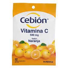 VITAMINA C CEBION SABOR NARANJA X12UND