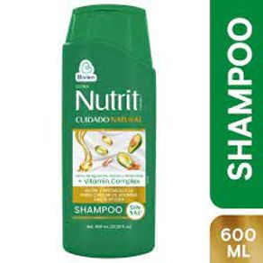 SHAMPOO NUTRIT CUIDADO NATURAL X600ML