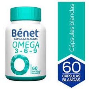 CAPSULAS BENET OMEGA 3 X 60UND
