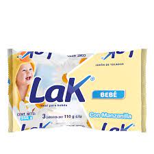 JABON LAK BEBE X 3 UND X 110 GR