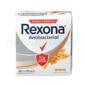 JABON ANTIBA AVENA REXONA X 3 UND*110GR